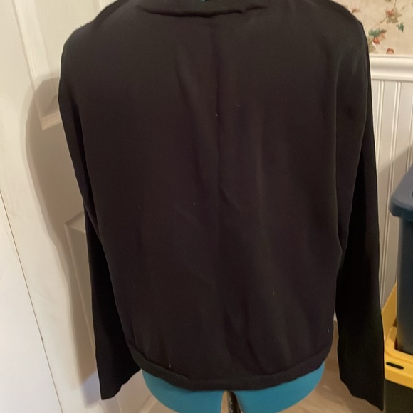 Women’s Gap cardigan sweater, black with sequins, size XXL. Cover/shrug - Picture 5 of 6